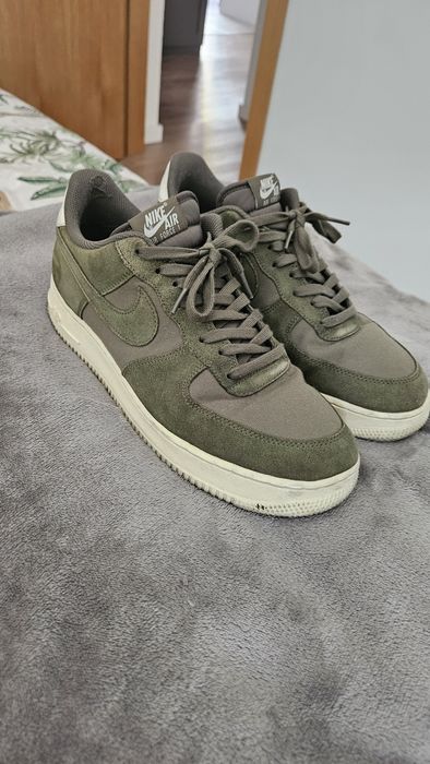 Sapatilhas Nike Air Force verde-escuras (tamanho 45)