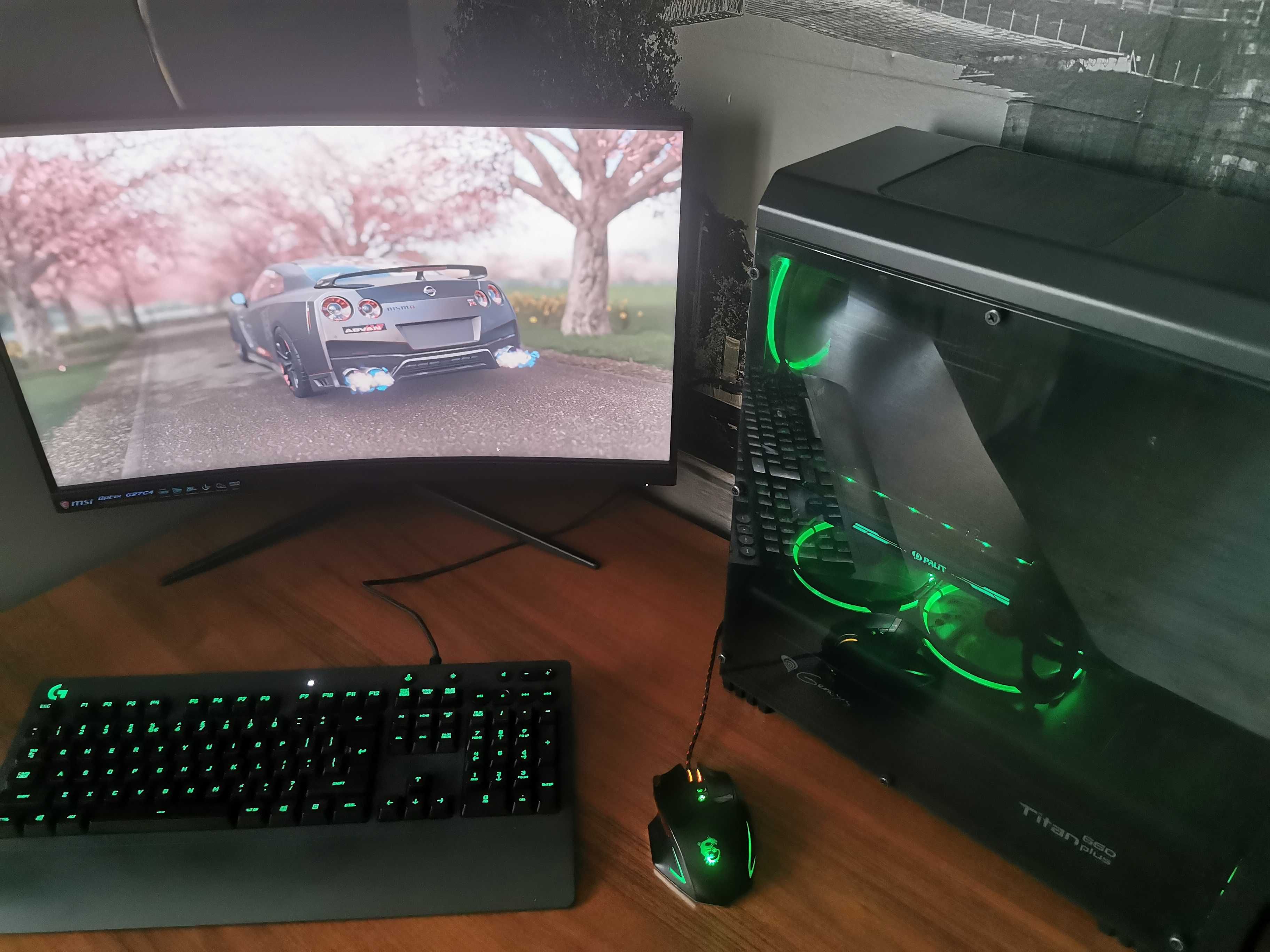 Komputer do grania/i7 8700k/GTX 1080ti/16gb ram + MONITOR MSI 27' +..