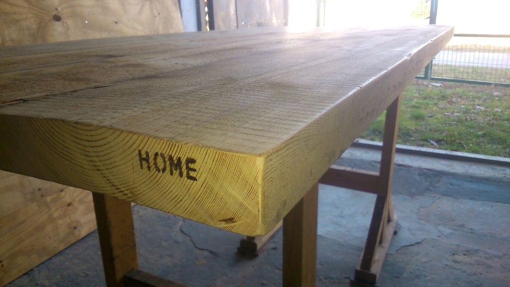 Blat drewniany w stylu rustic