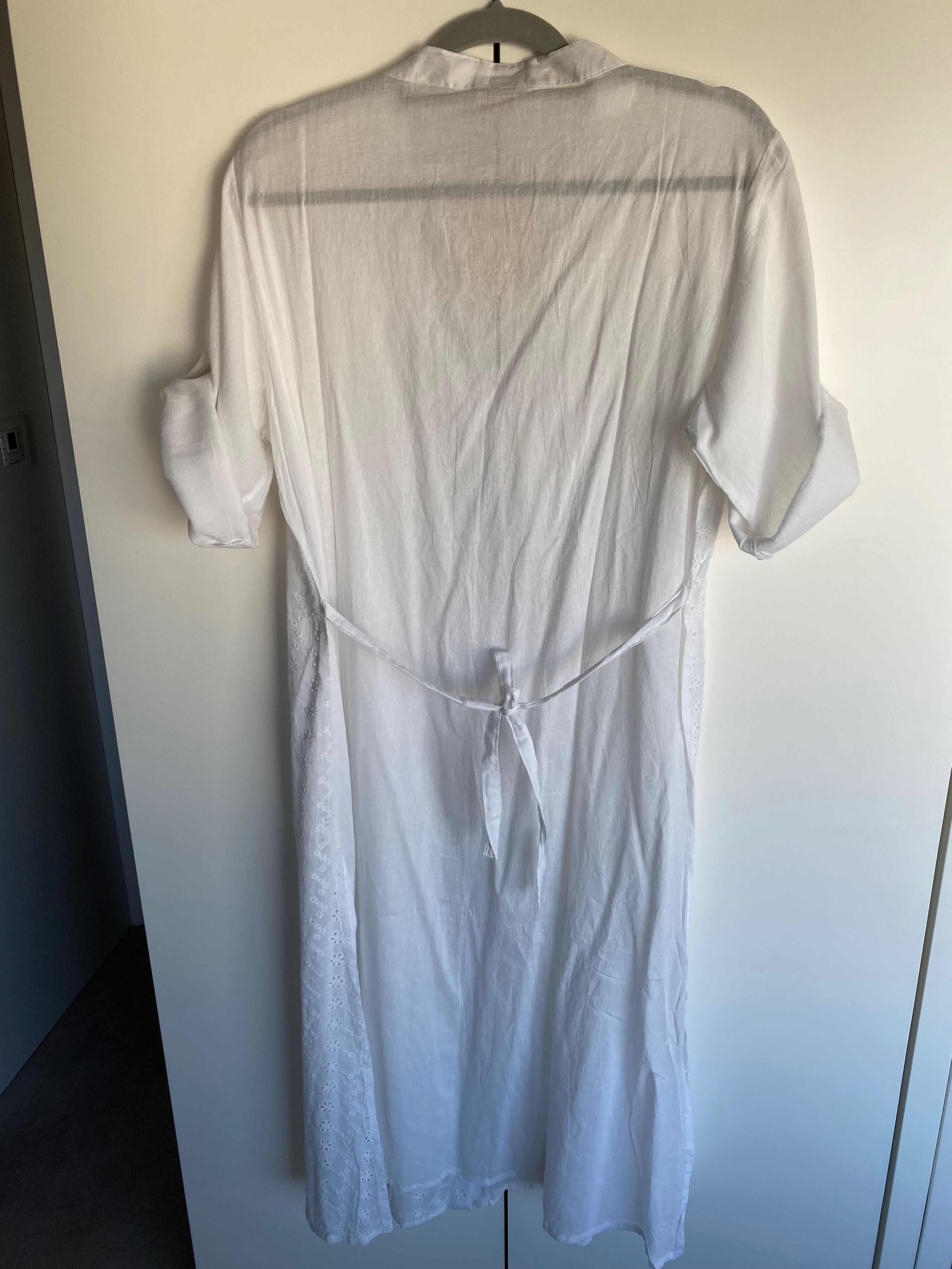 Vestido kimono em algodão