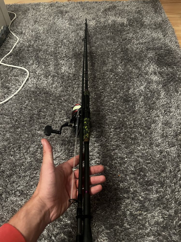 Wedka hypnoosa do 60g plus kolowrotek daiwa ninja 6000Lt