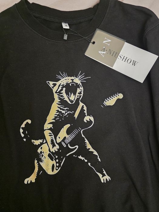 Свитшот с котом  размер М