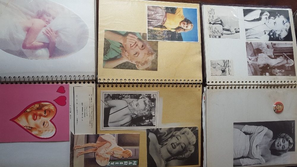 Marilyn Monroe postcards pocztówki kolekcja kartki pocztowe zdjęcia