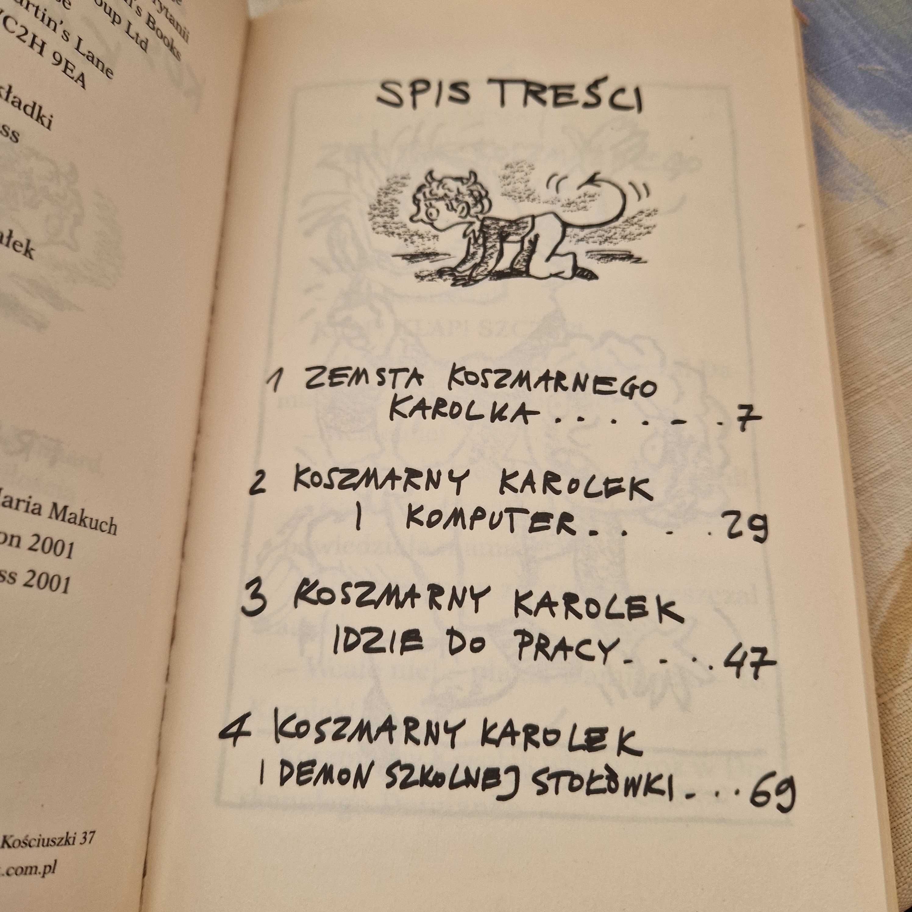 "Zemsta koszmarnego Karolka" F. Simon
