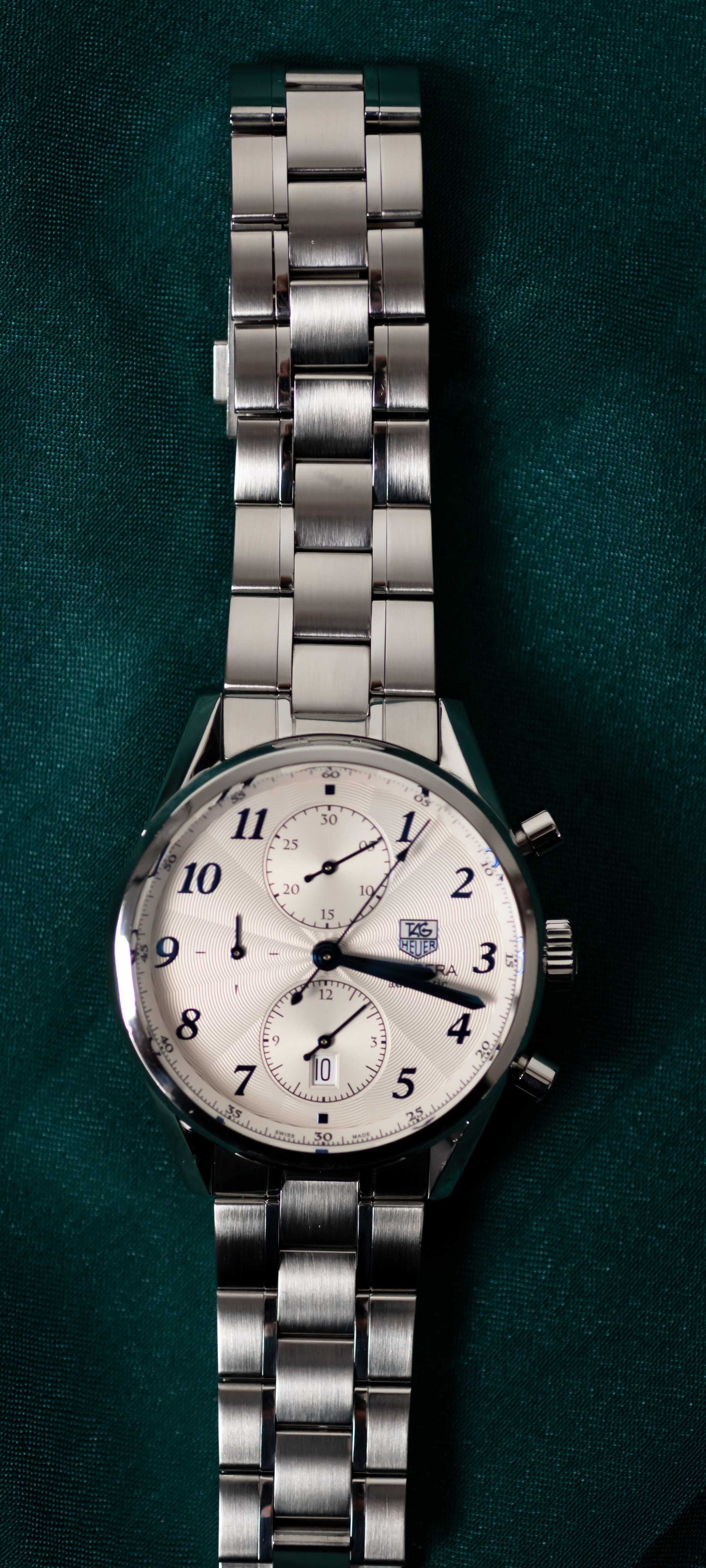 Zegarek TAG Heuer Carrera Calibre 16 Chronograph Automatic CAS2111