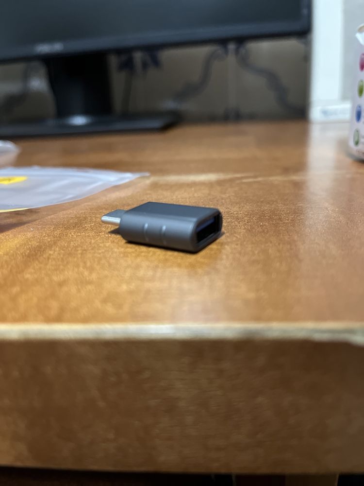 Adaptador otg usb c para usb a