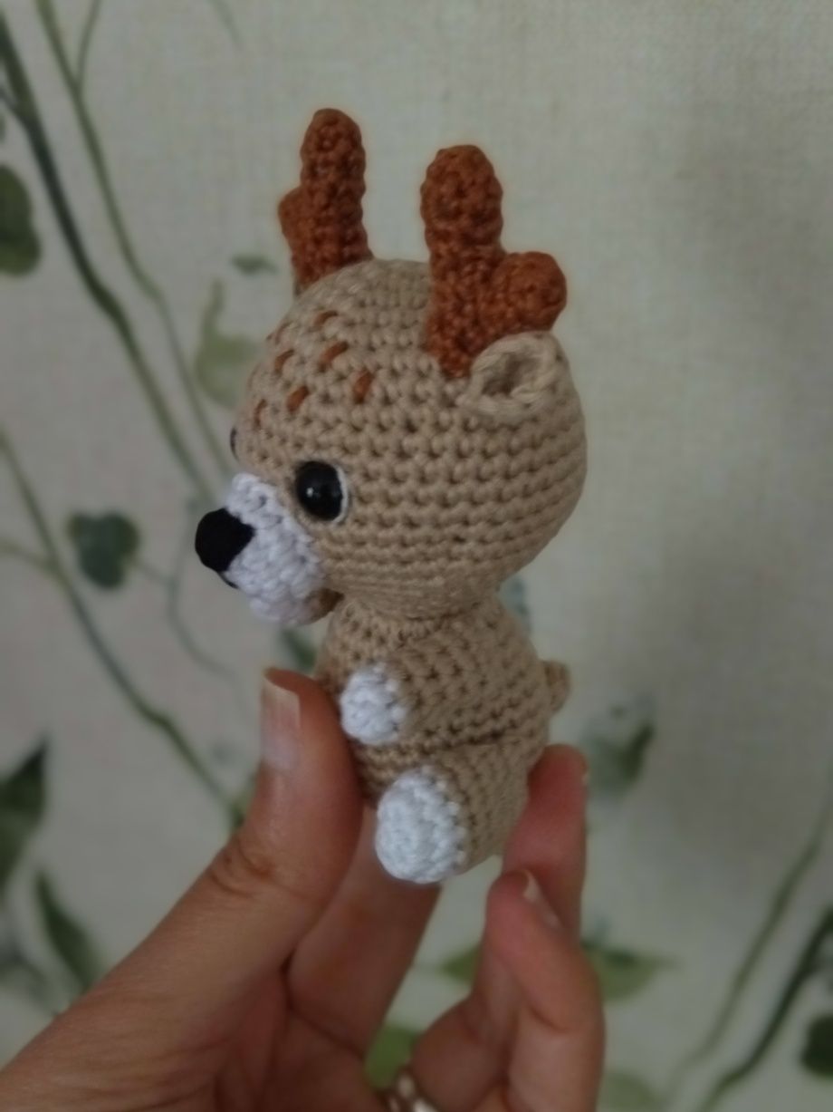 Mini Cervo Amigurumi