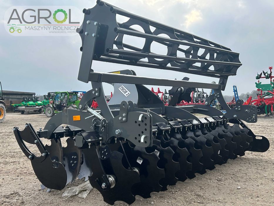 Brona talerzowa talerzówka Agro-Factory Tolmet 2,5 2,7 3m InterTech