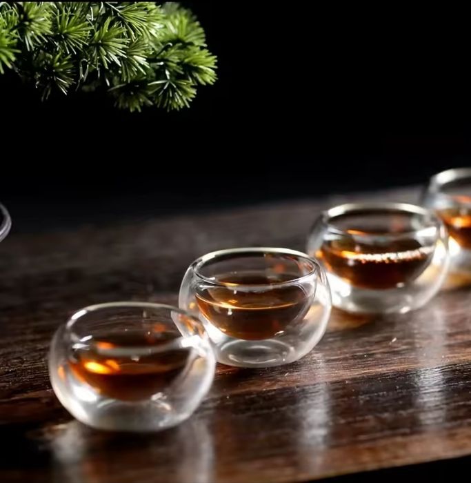 Склянки стакани рюмки  з подвійним дном 50мл