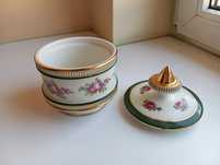 Vintage porcelanowe pudełko na biżuterię / bombonierka PK Küps