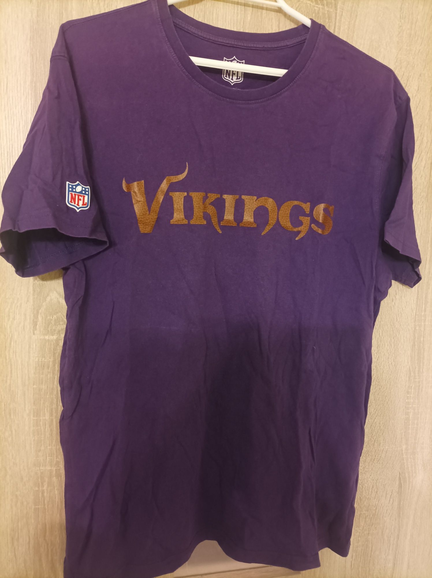 Fioletowa koszulka Vikings NFL r. M