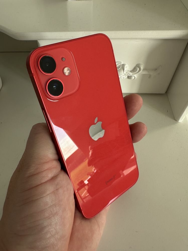 Telefon Iphone 12 Mini 64 GB kolor RED IDEAŁ!!!