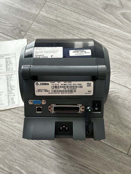 Термопринтер етикеток Zebra ZP550 600dpi