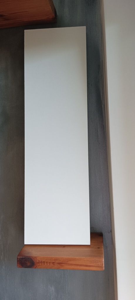 Półka ścienna biała 80x23,5x4