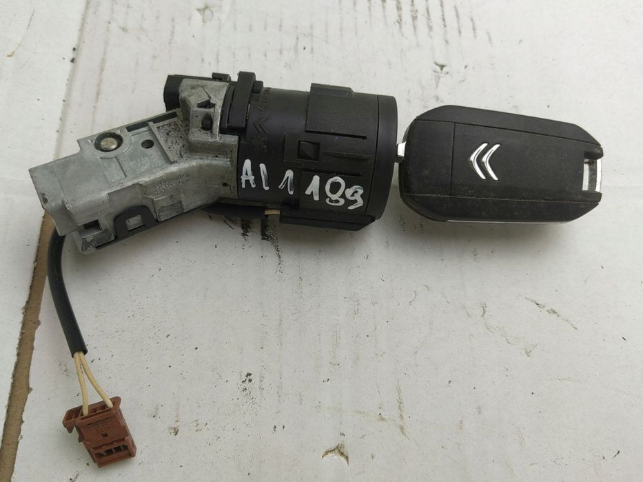 stacyjka + kluczyk 9663123380 citroen c3 iii 16-19
