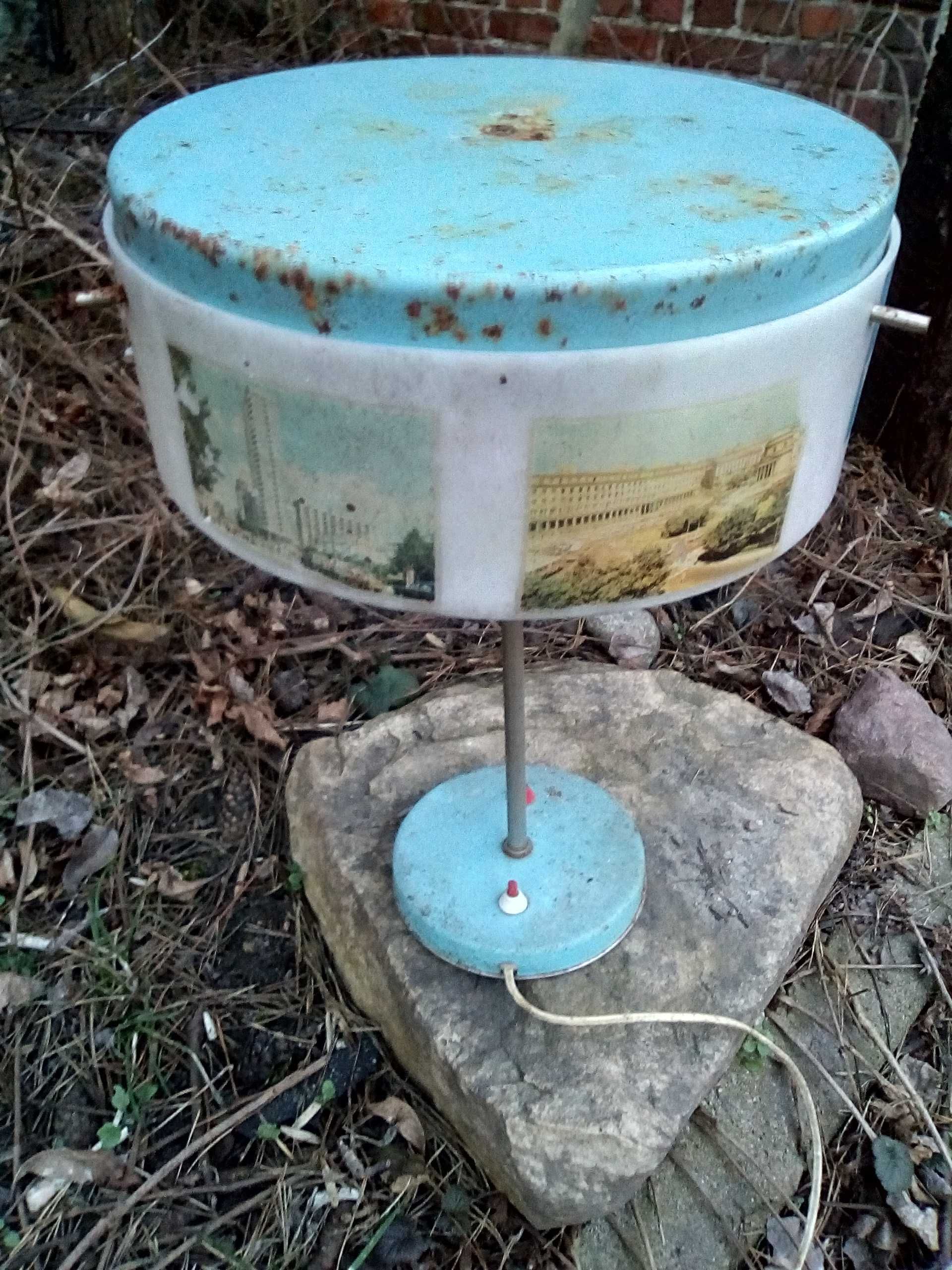 Oprawa stołowa ZAOS St-7 lampa gabinetowa PRL Gierek 100% oryginał 70s