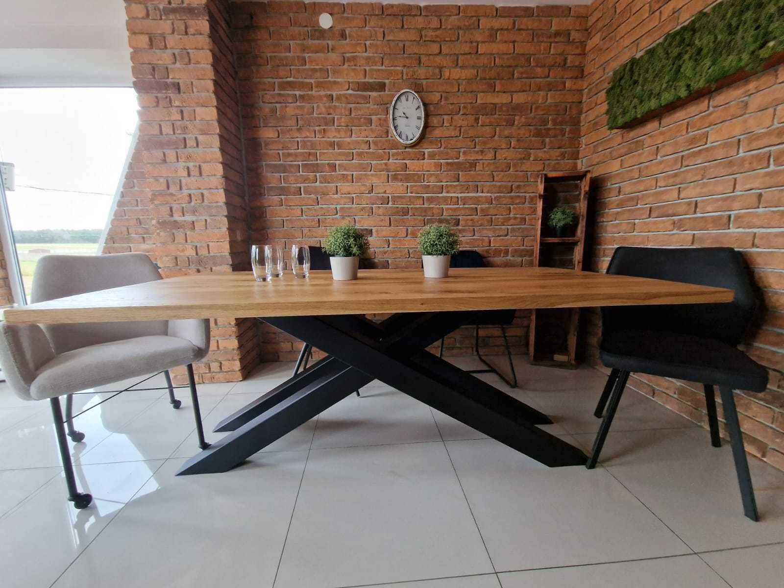 stół dębowy lity dąb 200x100 premium producent dostępny od ręki
