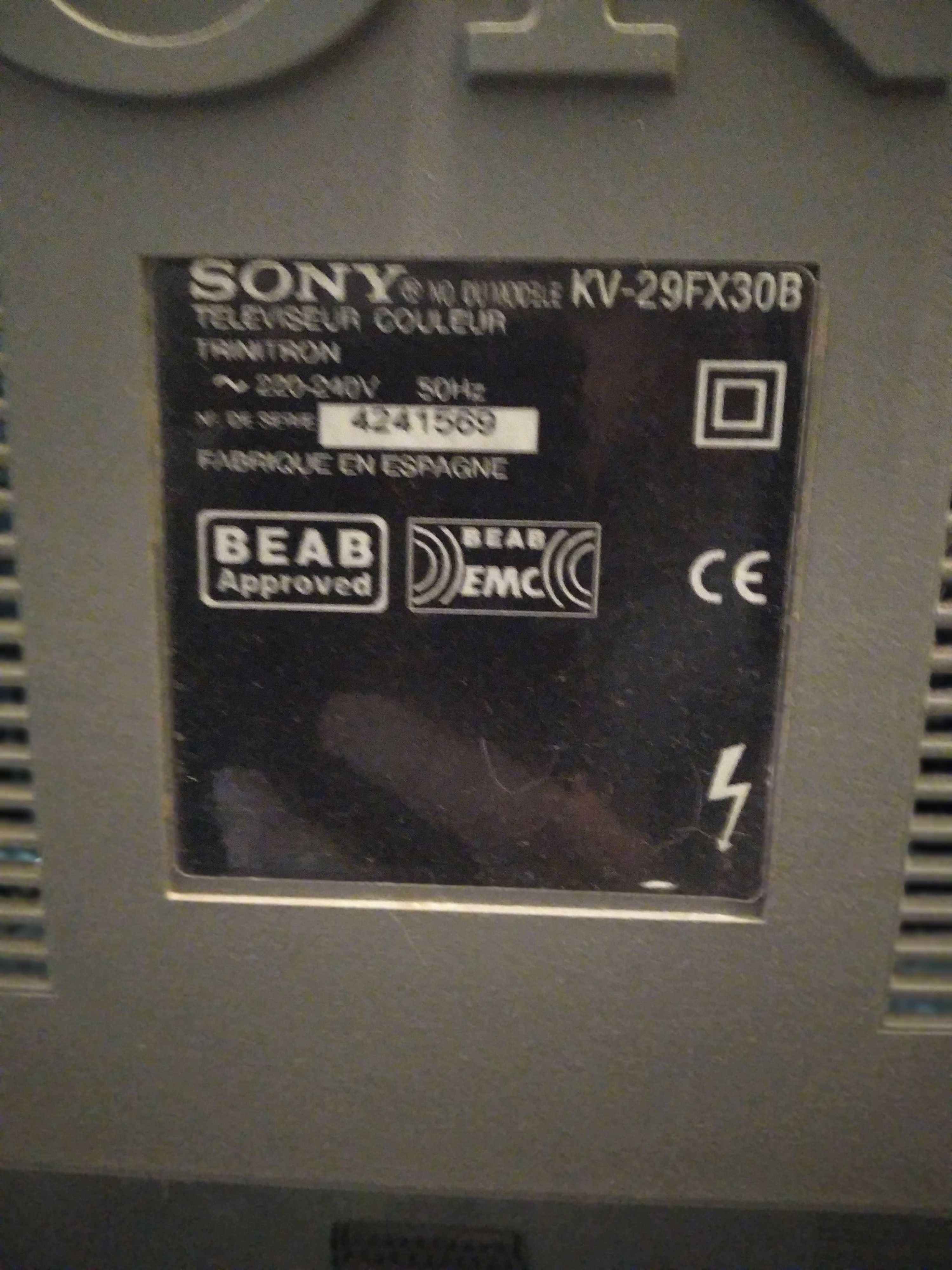 Продам телевизор Sony trinitron KV-29FX30