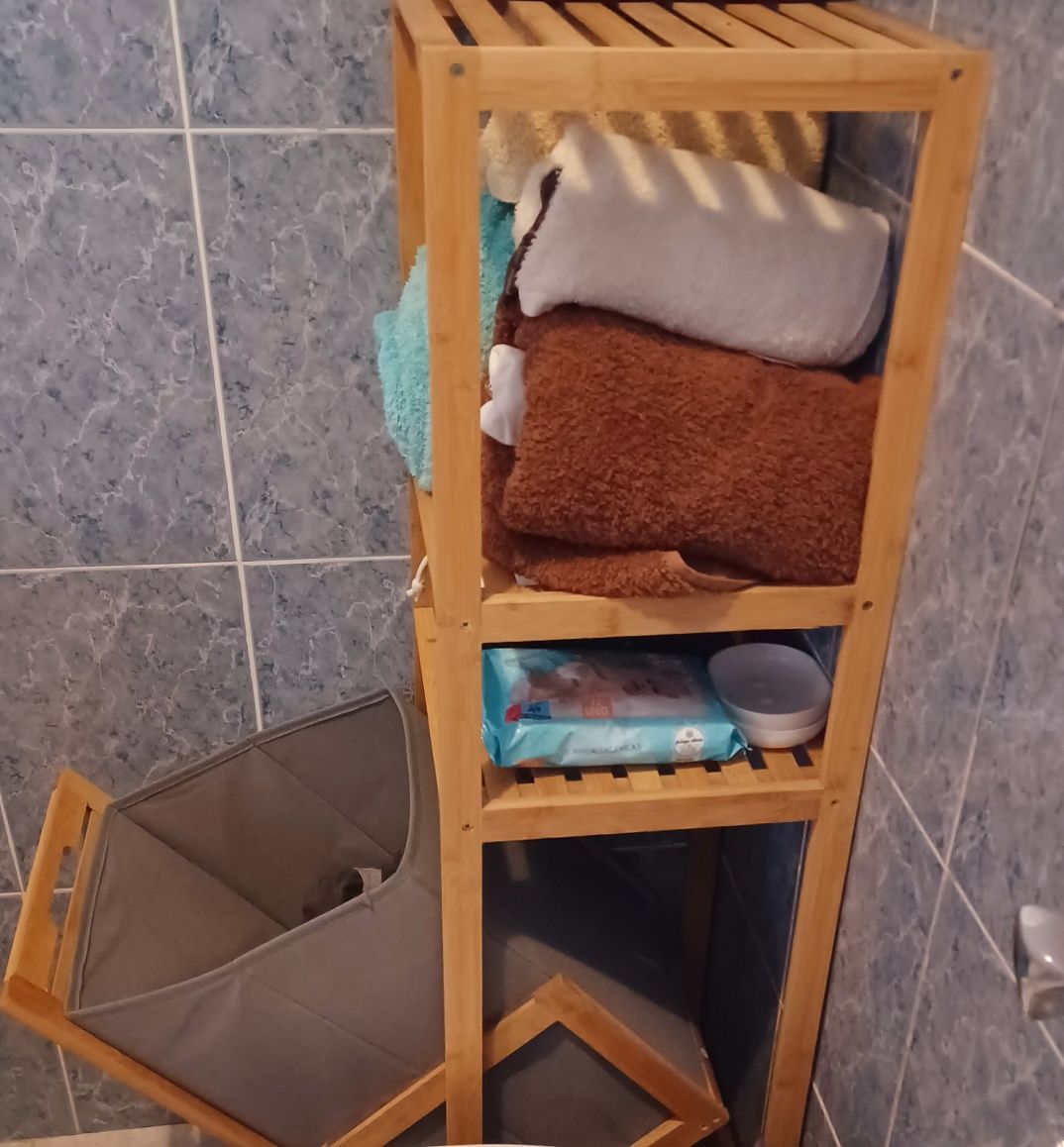 Estante de Wc em bambu Homa