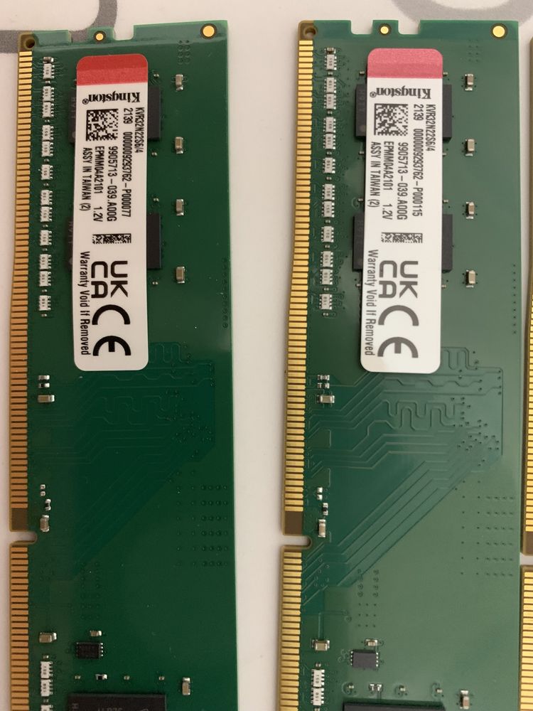 Оперативная память ОЗУ Kingston 4Gb DDR4 3200Mhz (KVR32N22S6/4)