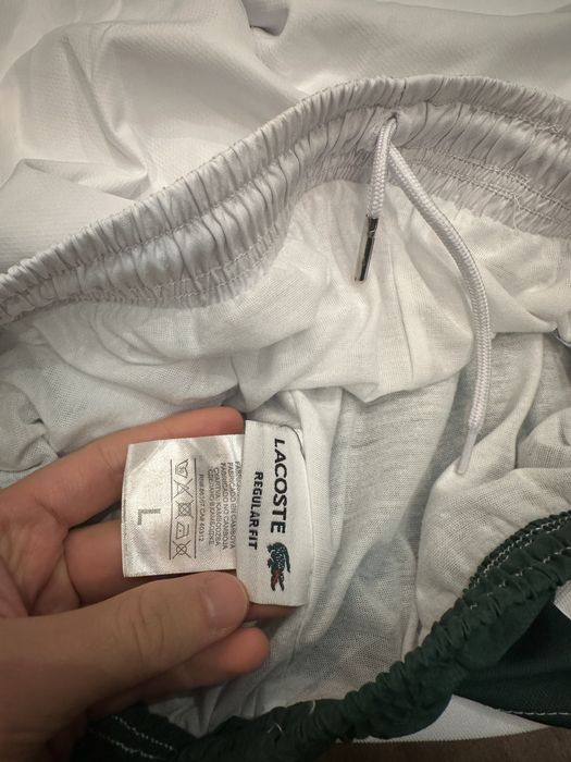 Conjunto Lacoste tshirt calção L