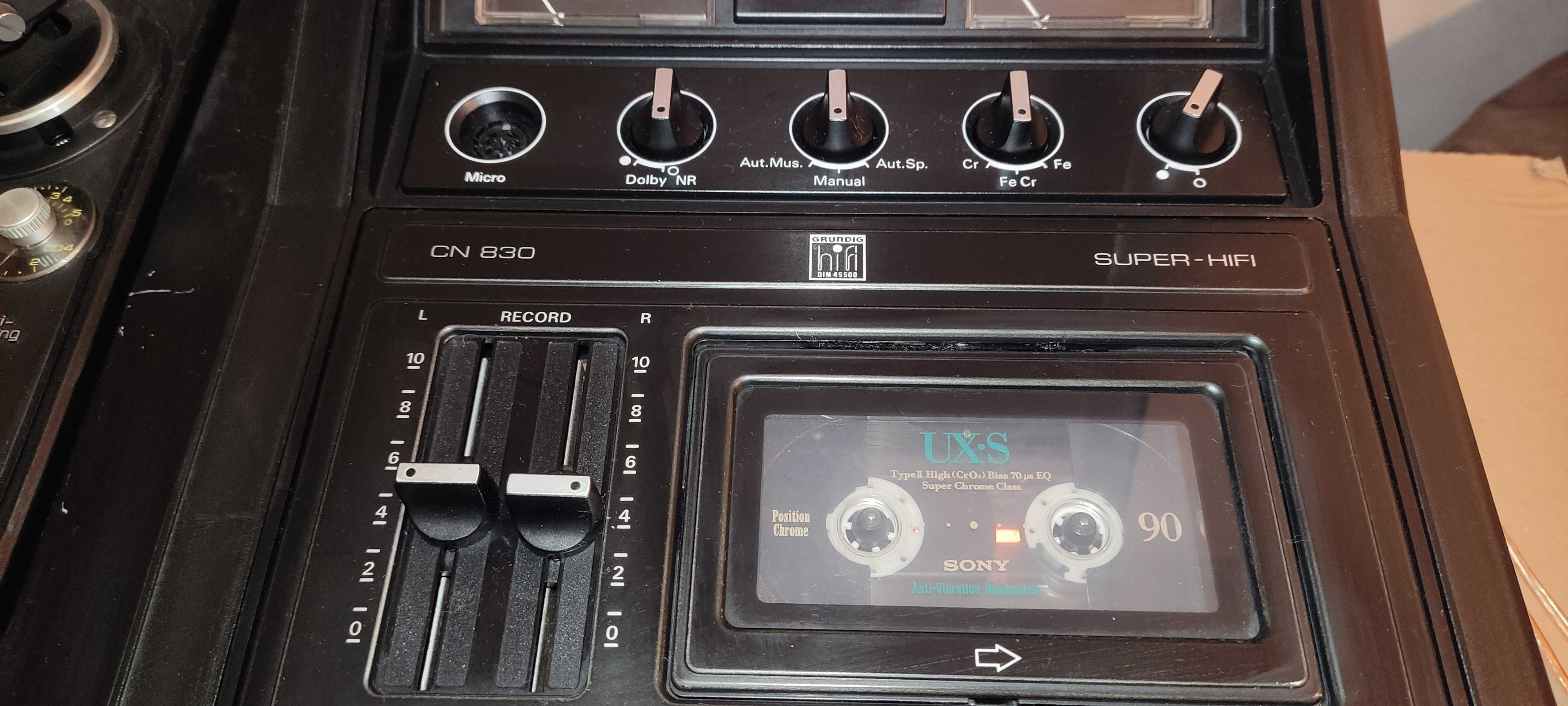 Gramofon GRUNDIG HiFi Studio RPC 500 Dual 1239A Combo