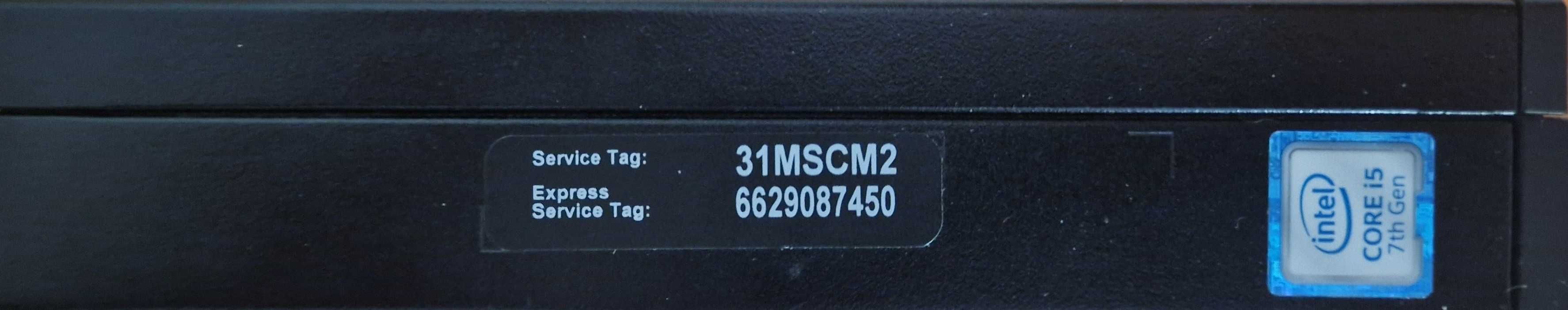 DELL OptiPlex 7050 mini i5-7500T 16/256GB NVMe W11P WIFI/BL do TV