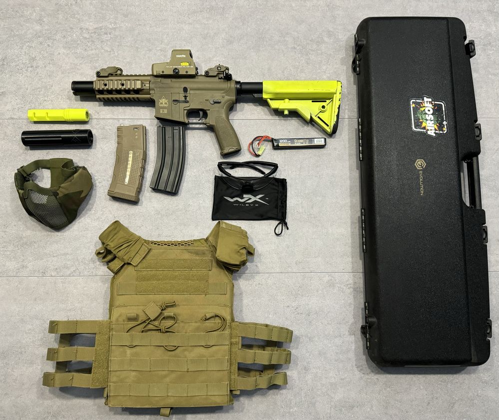 Arma Airsoft Evolution Recon UX8 Amplified Carbontech