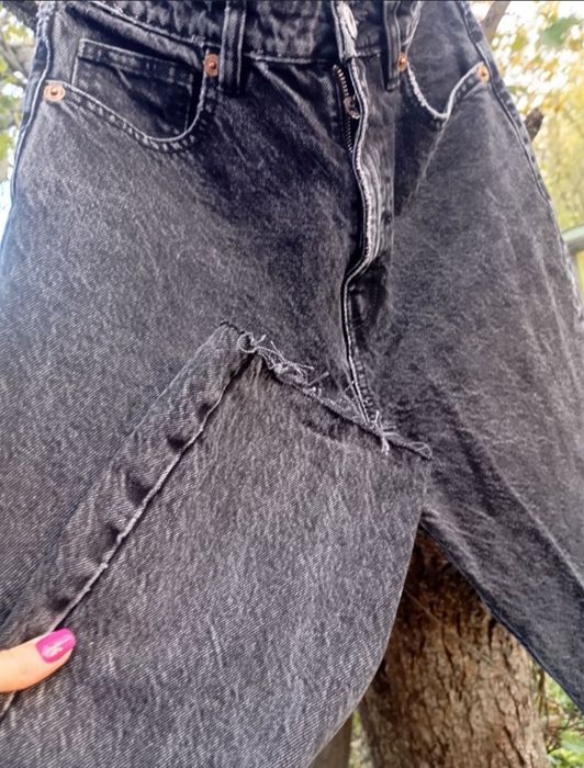 Чорні джинси Zara моми