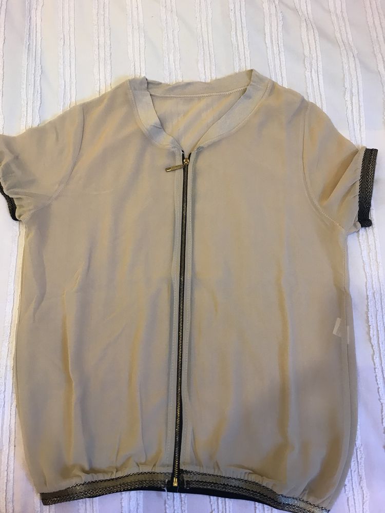Blusa transparente