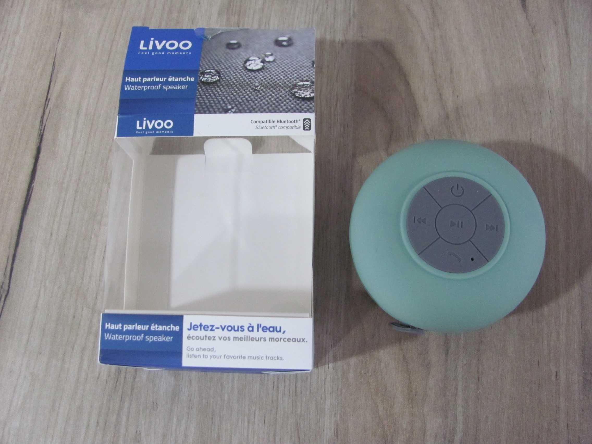 NOWY Głośnik Bluetooth 5.0 Wodoodporny z przyssawką