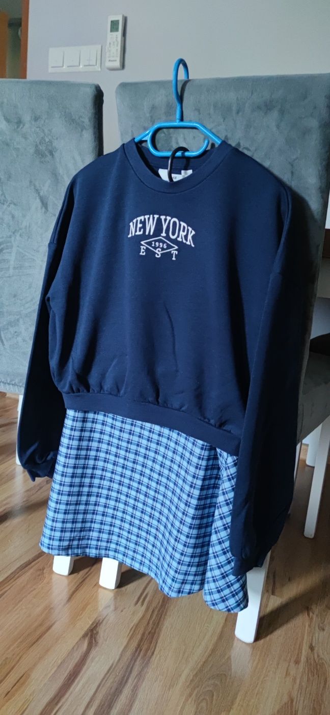 Komplet spódniczka i bluza H&M r. 164