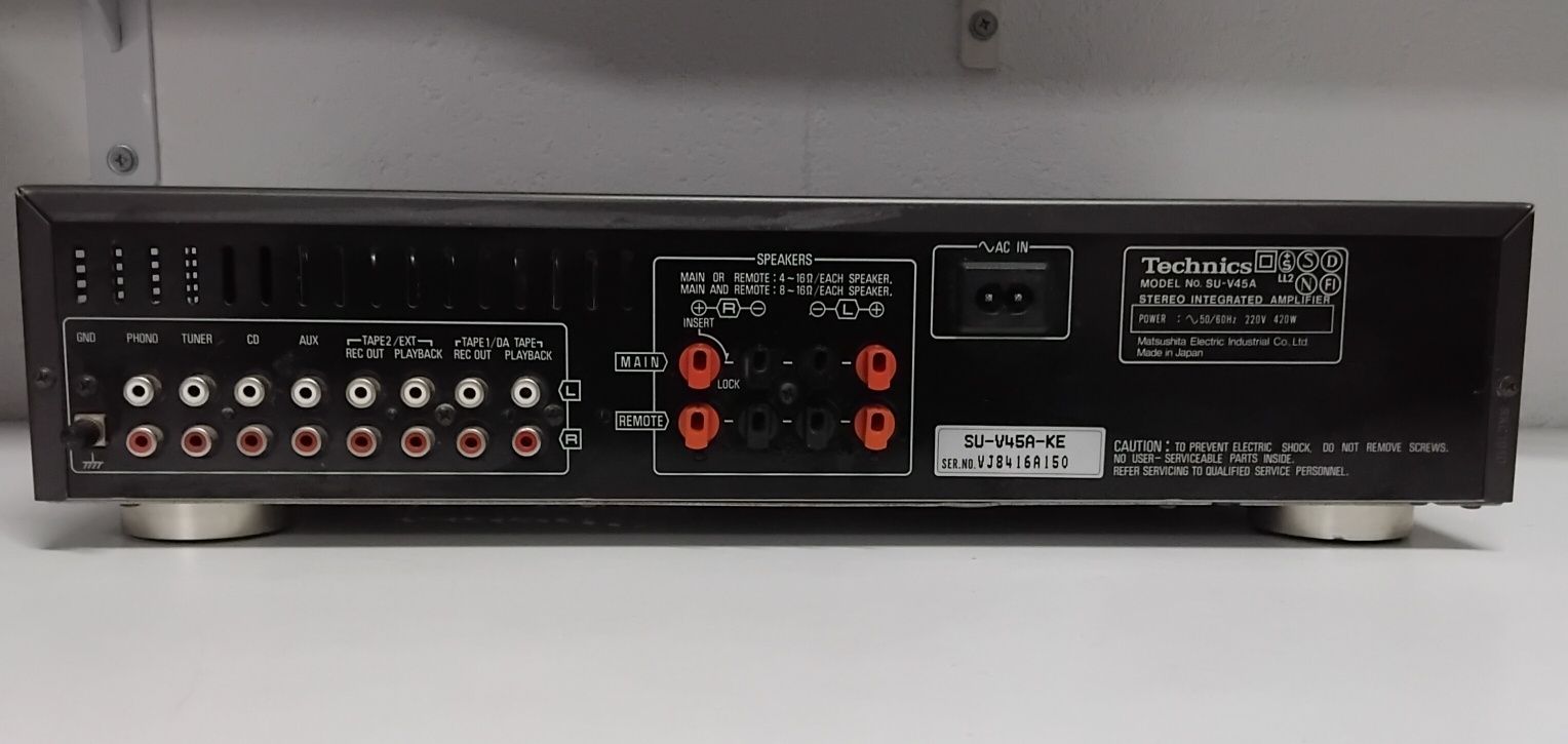 TECHNICS amplificador SU-V45A