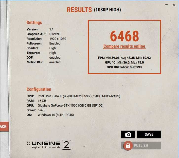 Komputer CPU i5 8400 GPU 1060 6gb 16gb RAM'u + MONITOR