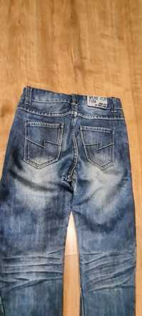 Spodnie jeans 140 Cool club