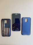 Telemóvel Samsung Galaxy S5 Neo Avariado p/ peças c/ duas capas