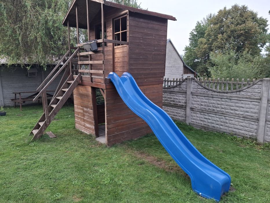 Domek ogrodowy dla dzieci - wysoki