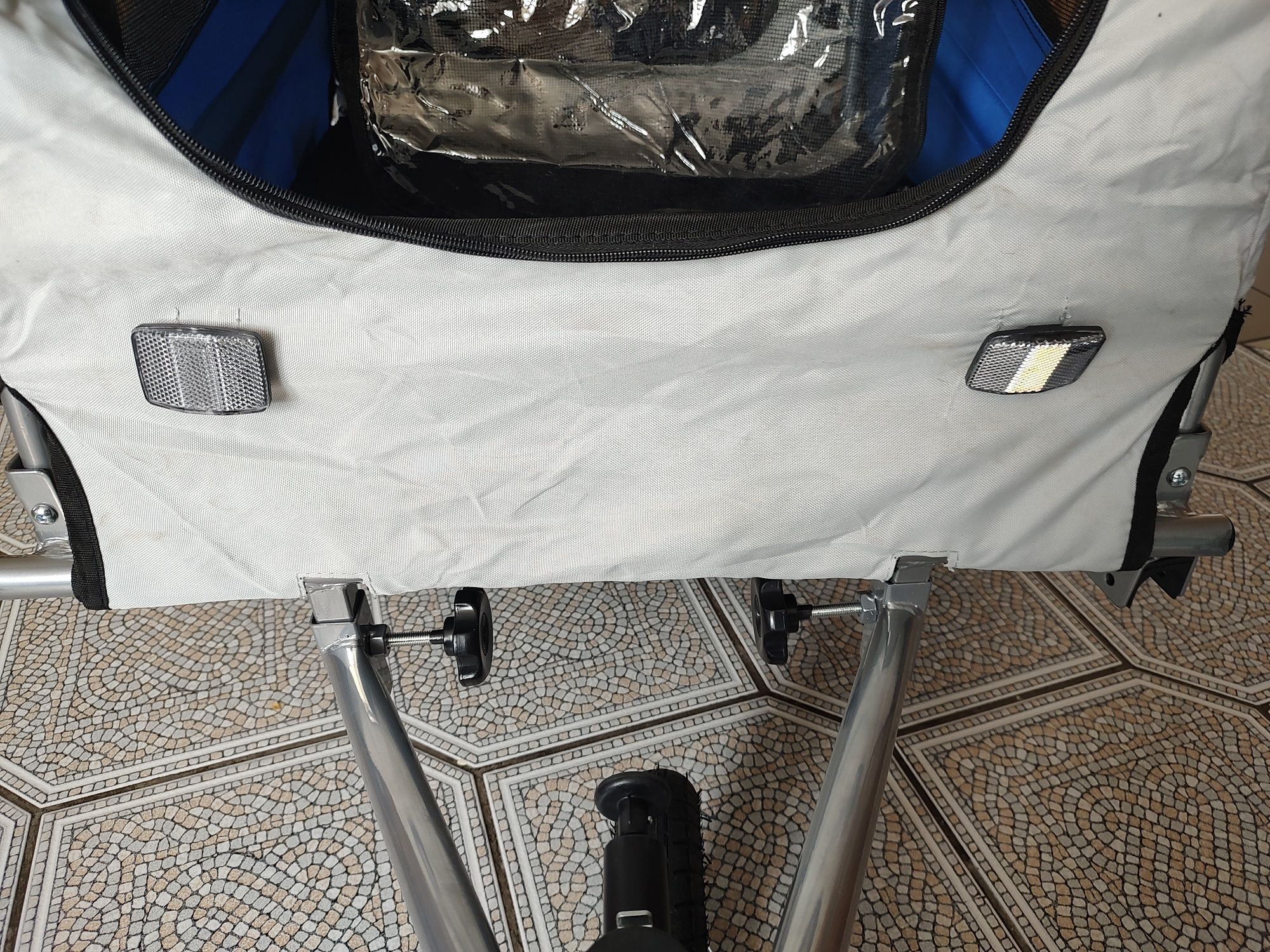 PawHut przyczepka dla psa przyczepa rowerowa jogger wózek