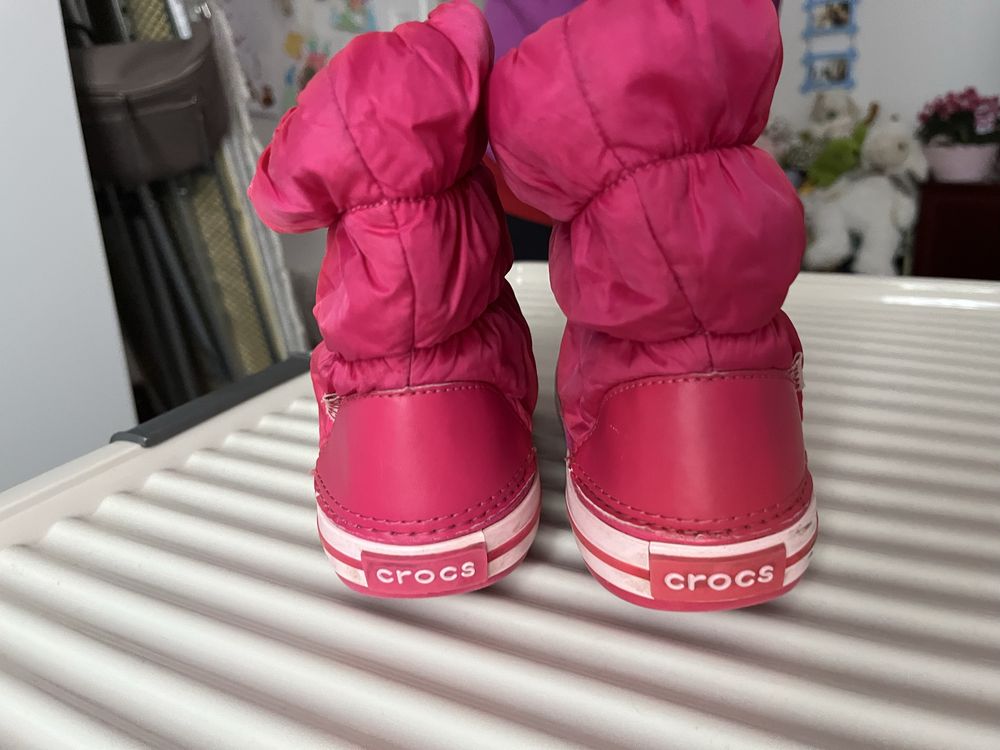 Чоботи Crocs Winter Puff Boot непромокаючі теплі