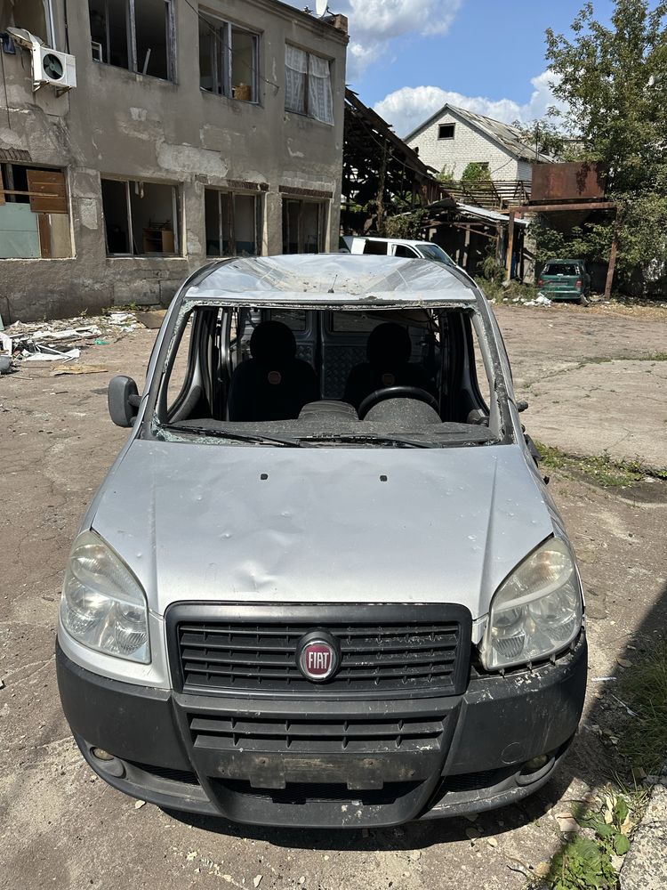 Продам Fiat Doblo 2013 р. 1.4 газ/бензин під відновлення
