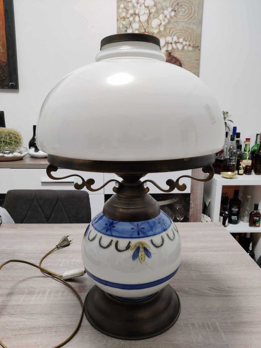 Candeeiro em Louça de Viana