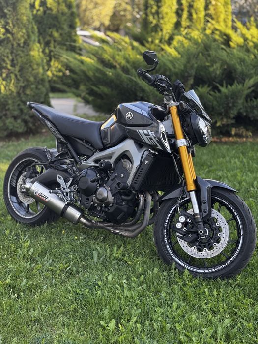 Yamaha mt09 ABS  ямаха мт 09 документи. на вихлопі ,підвіска wilbers