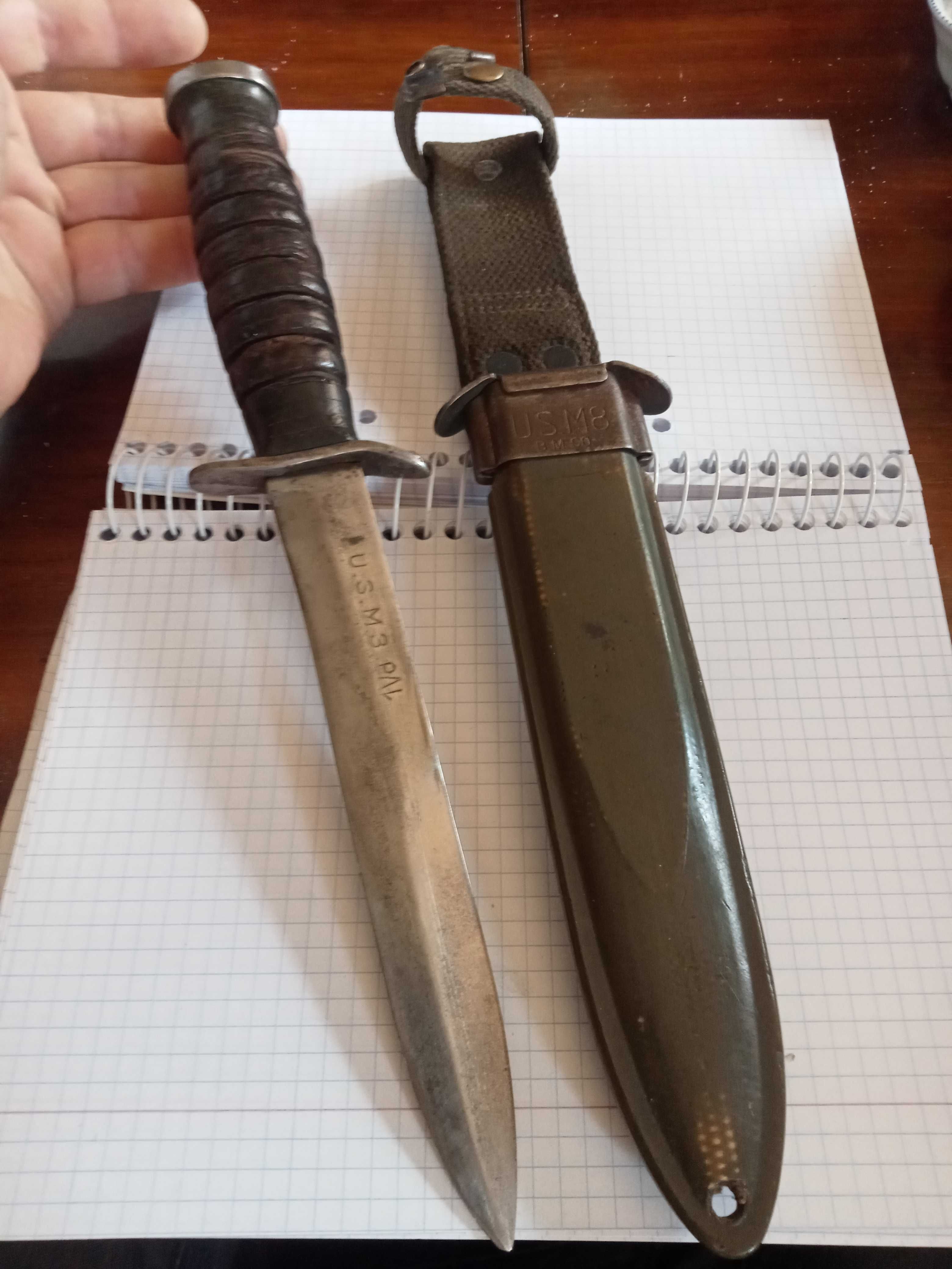 Nóż M3 US ARMY PAL Wojenne