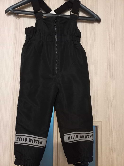 Spodnie chłopięce zimowe/narciarki. 92 cm.
