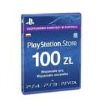 PlayStation Store PSN 100 PLN zł Klucz KOD PS5 PS4 PS3