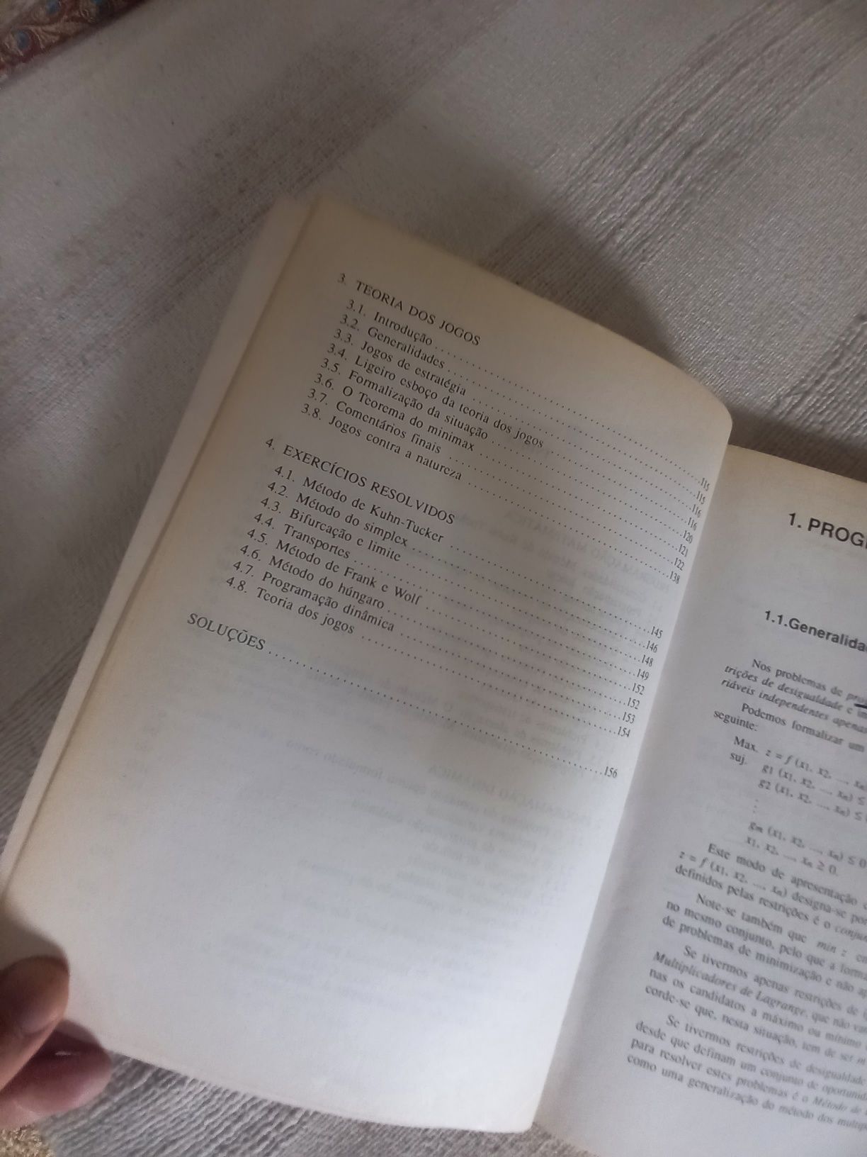 Livro sobre Programação Matemática