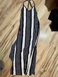 Sukienka maxi superdry w paski rozm 36