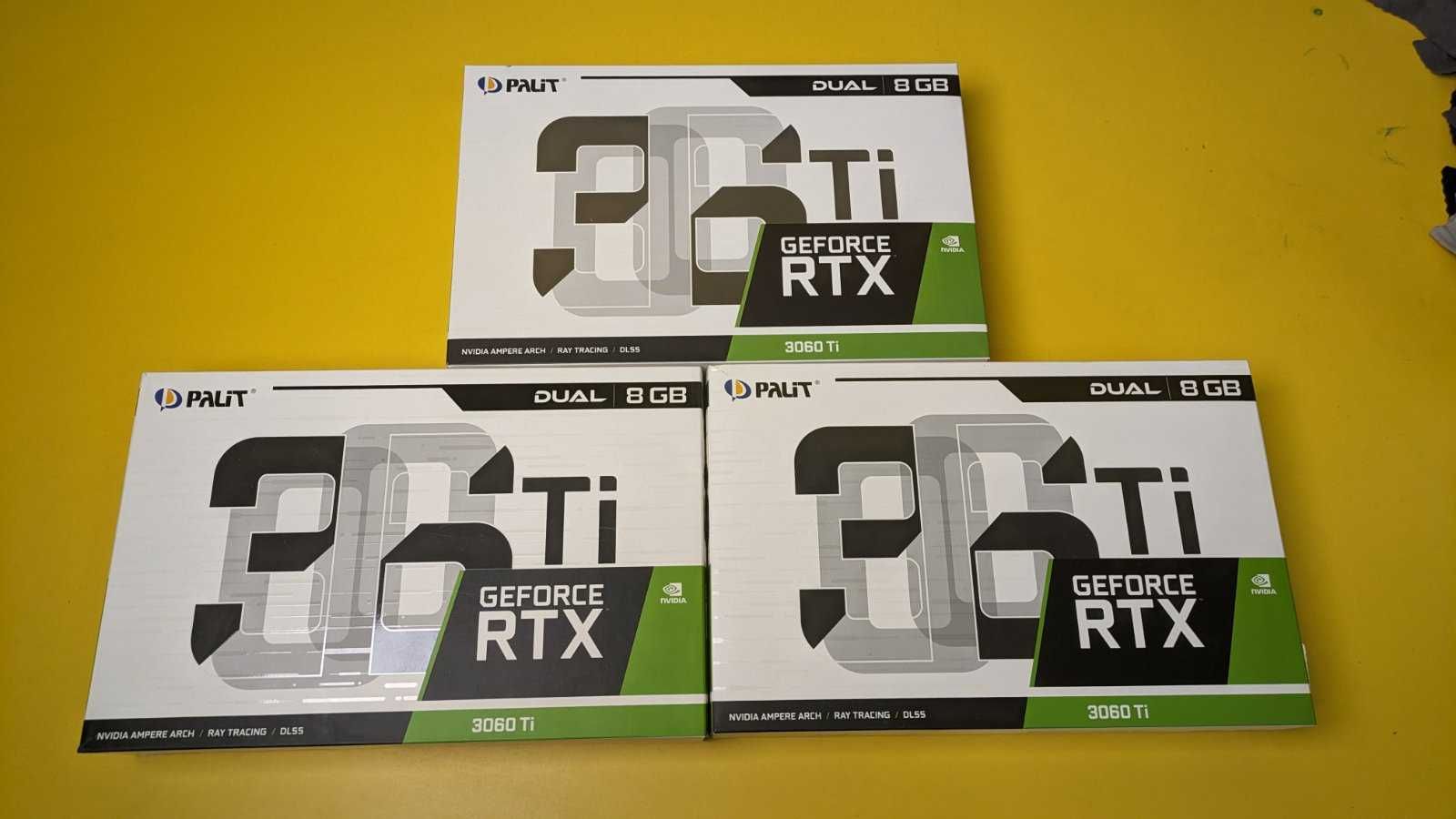 Відеокарта RTX 3060 Ti 8GB Dual V1 Palit (NE6306T019P2-190AD) (LHR)