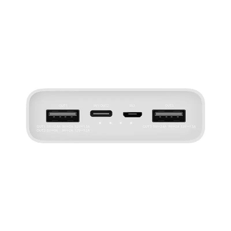 Оригінал! Xiaomi Зовнішній акумулятор Xiaomi Mi Power Bank 3 20000 mAh