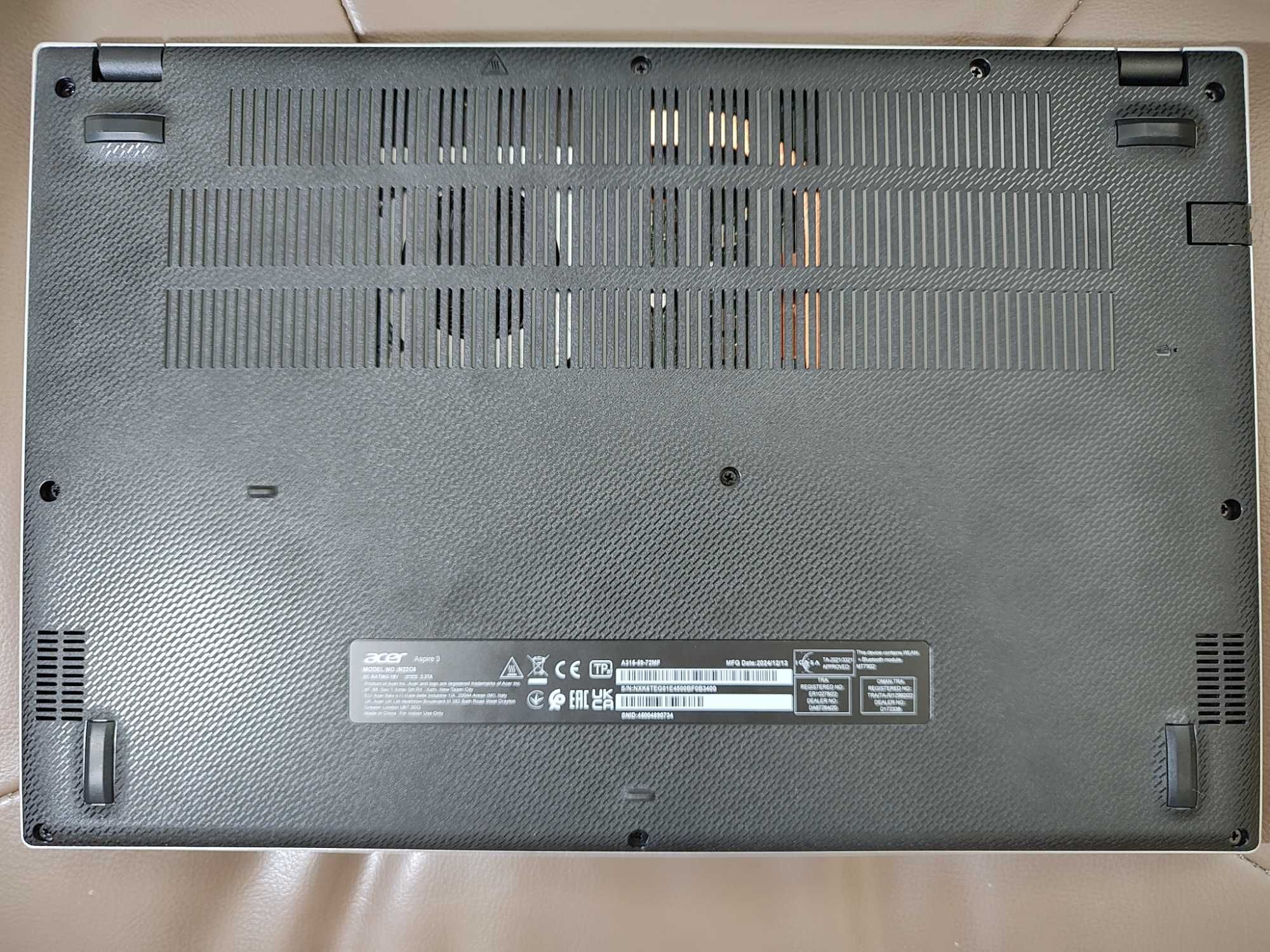 Новий ноутбук Acer Aspire 3 A315-59-72MF | Core i7, 16GB, SSD 512GB